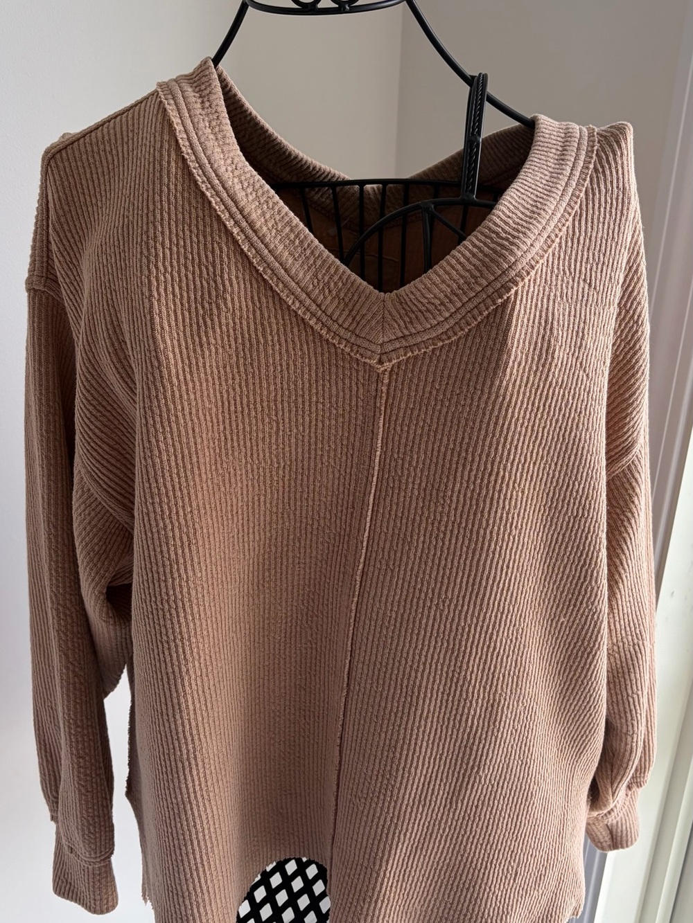 Aerie oversized vneck sweater